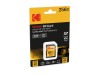 KODAK 256GB UHS-II U3 V90 SD Card  285/254